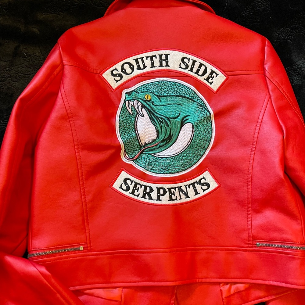 Riverdale South Side Serpents Faux leather women’s jacket